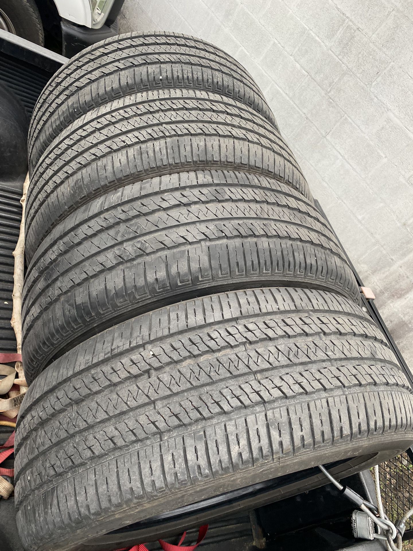 4) 265/50/20 Bridgestone Ecopia HL422 Plus Tires  Came off a 2022 Jeep Cherokee  DOT 1122  $395 for 4  I carry other sizes 