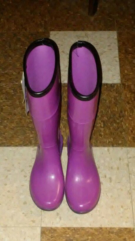 Itasca Purple Orchid Womens' Size 6 Rain Boots
