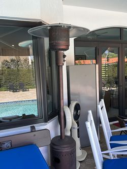 🔥 ONLY ONE LEFT| Tall Propane Patio Heaters – Shed-Kept & Clean