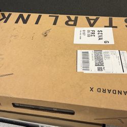 Starlink Standard X Kit Brand New Unopened