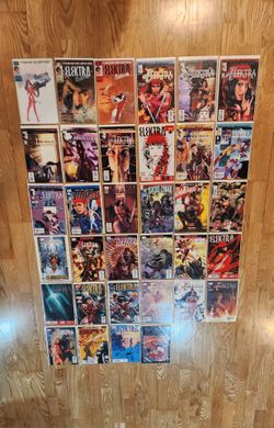 Marvel Elektra Comic Lot of 34 VF/NM Daredevil