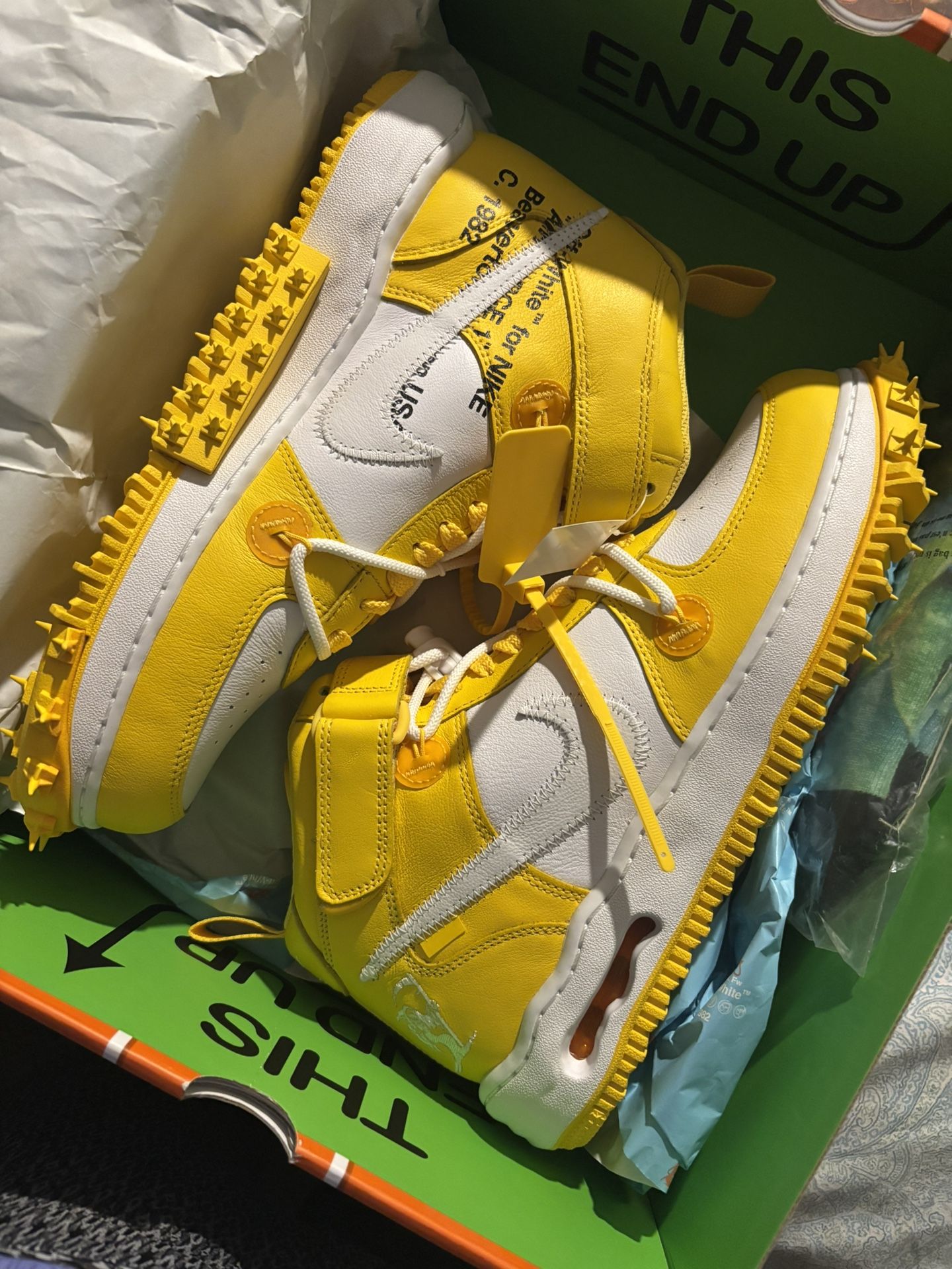 Air Force 1 Mid Sp Lthr Size 10 Men’s OBO