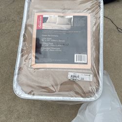 Queen set heavyweight fleece sheets