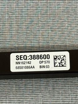 OEM Mopar Tri-Fold Tonneau Cover – 2019–2026 Ram 1500 5’7” Short Bed (No RamBox) Part # (contact info removed)6AA