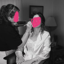 Satin Lace Bridal Robe