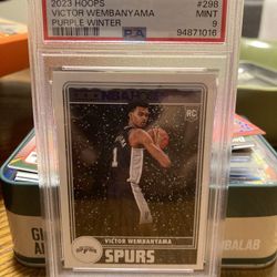 2023 Victor Wembanyama Purple Winter #298