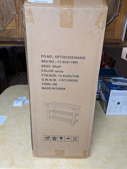 Brand New Wood Shelf/Rack