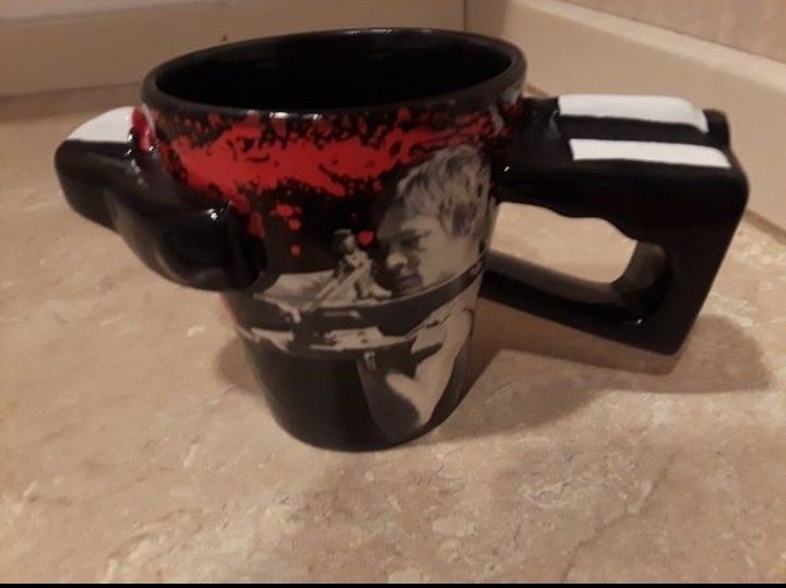 Walking Dead Darrell Dixon Crossbow coffee mug