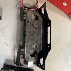 Winch Mounting Kit Plate Jeep Wrangler Or Gladiator  2018 Thru 2024