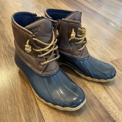 Girl’s Sperry Saltwater Duck Boots