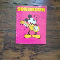 1968 DISNEY'S SONGBOOK VINTAGE AND IN DECENT CONDITION $10.00