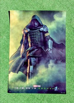 Doctor Doom Doomsday Comic Con 2026 Limited Ed #1985 SDCC Hall H MCU Poster New