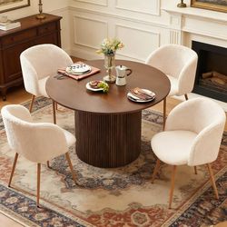 LPandolfini 5Pieces Dining Table and Chairs