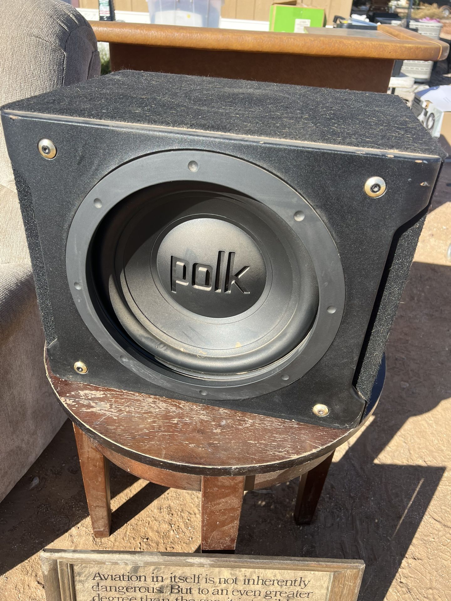 Polk Audio DXi1(contact info removed) WATTS Subwoofer