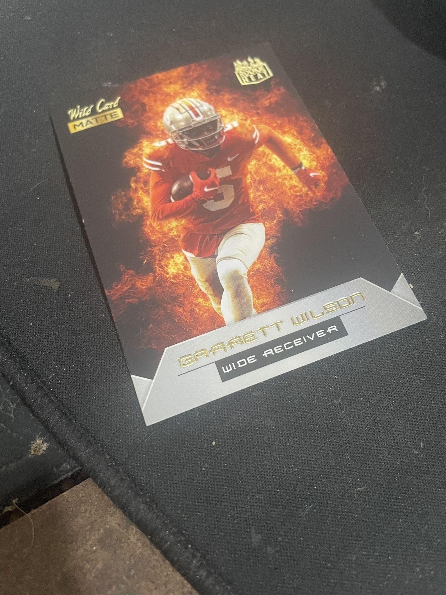 Matte Wild Card Football Cards