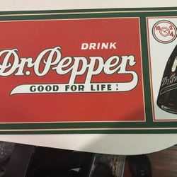 Dr Pepper Sign