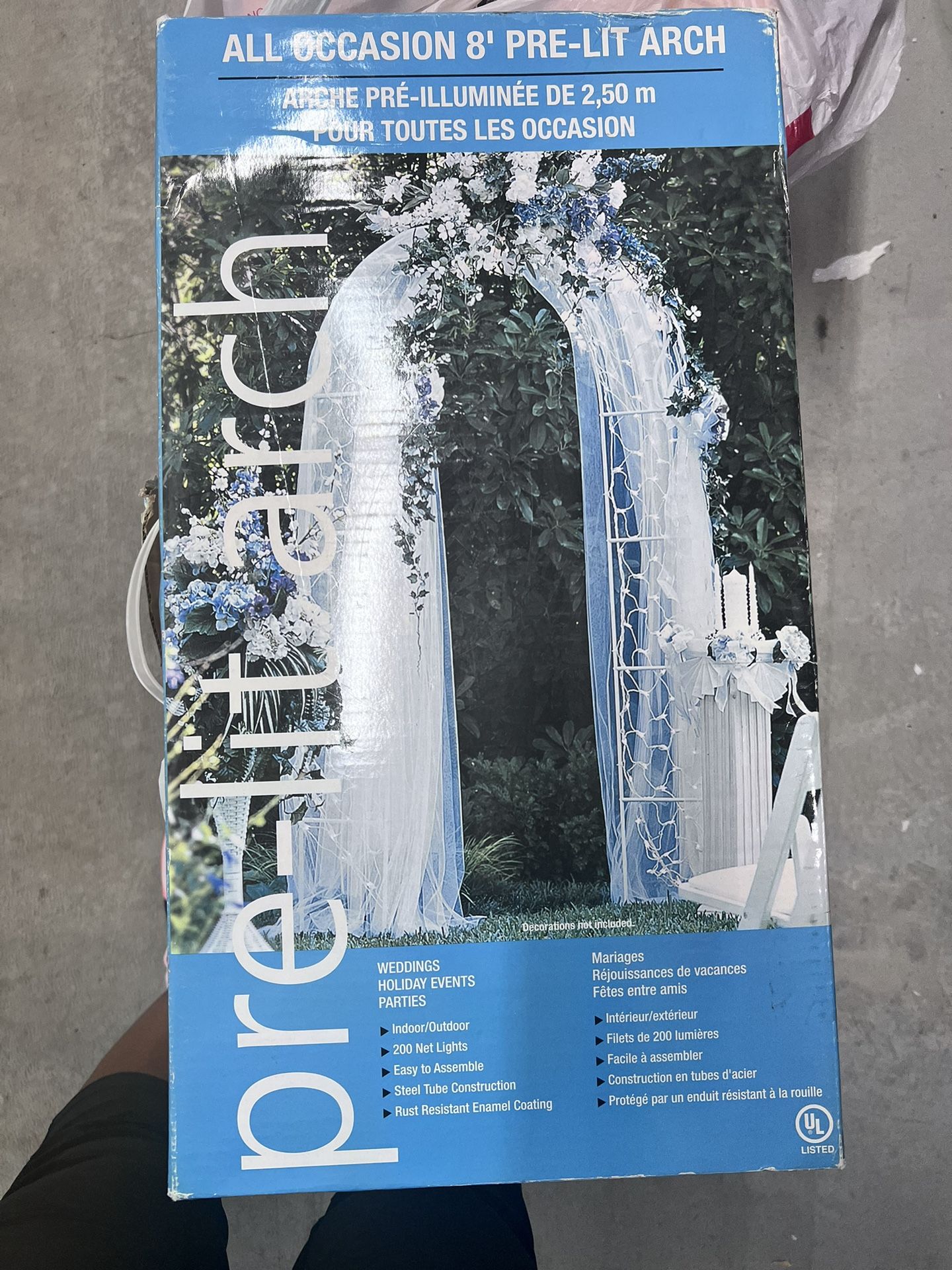 8’ Pre-Lit Arch, All Occasion