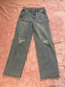 Wide leg jeans