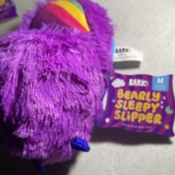 Slipper Dog Toy  By (BARK).