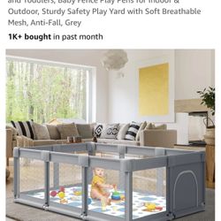 Open Box Play Pen Brand New