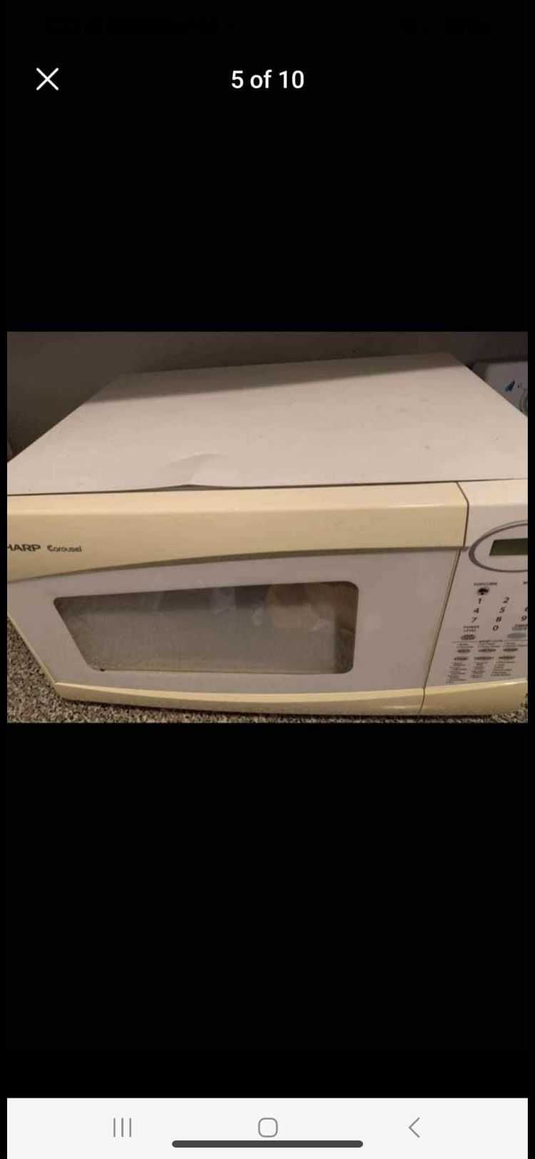 Sharp Microwave Works Perfect
