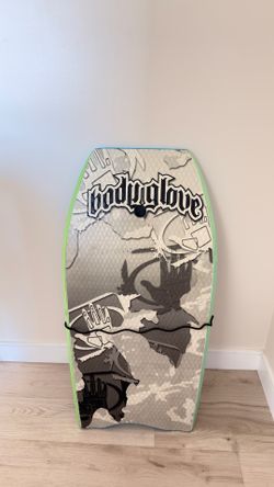 Body Glove Havoc 42.5” Bodyboard Boogie Board w/ Leash – Blue
