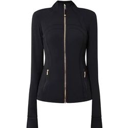 Lululemon Women’s Black Define Jacket – Slim Fit Full Zip Activewear