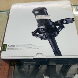 Audio-Technica AT2035 Carotid Condenser Microphone 