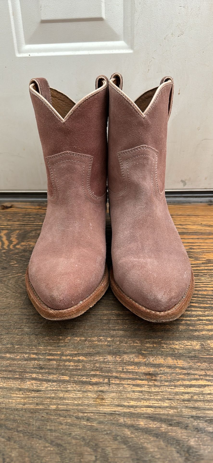 Frye pink Suede Boots