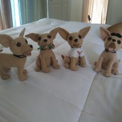 4 Original Taco Bell Chihuahuas