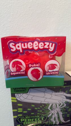 Squeezy Strawberry | Sunny Days |Jumbo Squishy Stress Toy