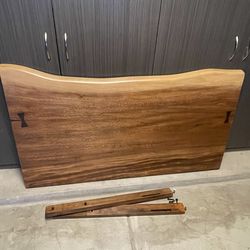 NO HOLDS. Pike & Main Live Edge Queen Headboard