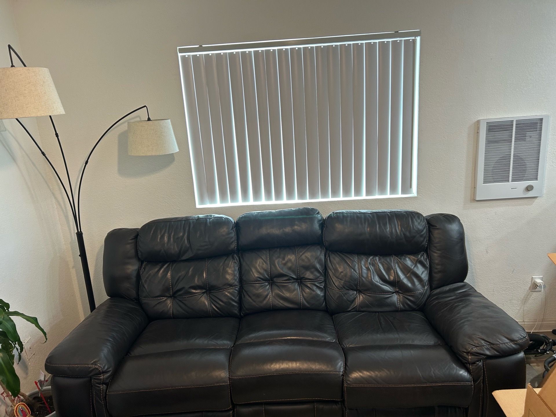 Reclining Leather couch