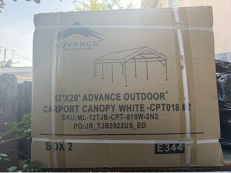 OUTDOOR CANOPY 12'X20"