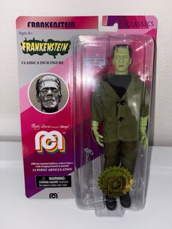Limited Edition Mego Classic Frankenstein Clothed Action Figure 8” Scale