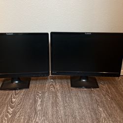 Planar PLL2210w wide Dual Monitors