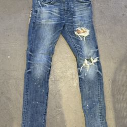 Purple Jeans Size 31