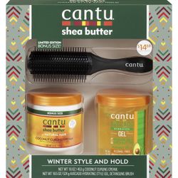 Cantu Winter Lift and Condition Shampoo and Conditioner Gift Set, Sulfate-Free, Coconut, Avocado, 2 Piece