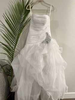 Wedding Dress Size 6 High Low With Train