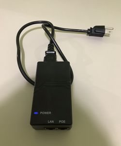 RUCKUS Wireless GIGABIT Power Over Ethernet Injector POE Injector Adapter