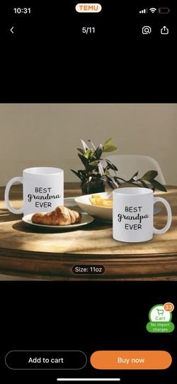 Set Of Cups best grandpa best grandma ever