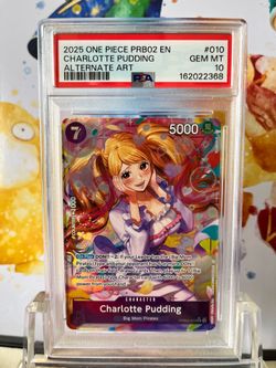 PSA 10 One Piece Alt Art Charlotte Pudding PRB02