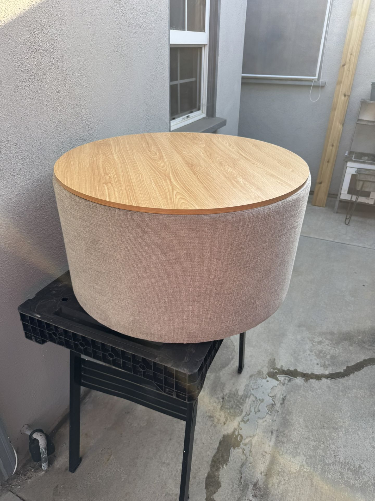 Round Coffee Table With Storage