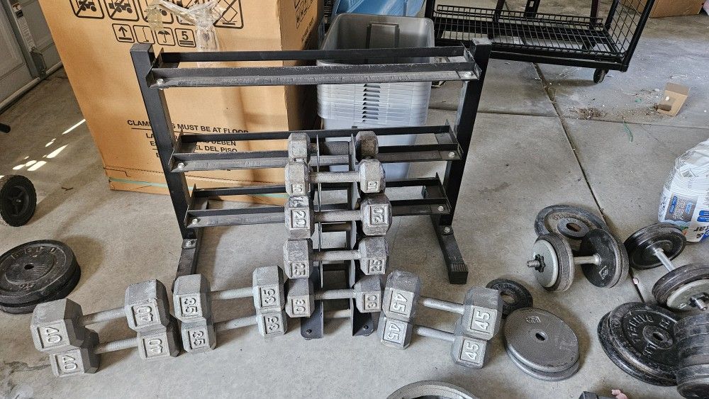Hex Dumbells 