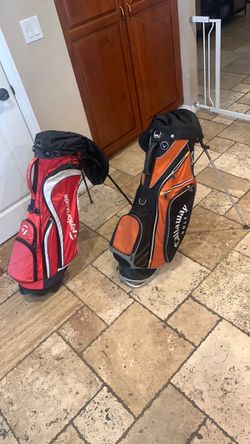 Price is 2 Callaway stand bag and TaylorMade stand bag (SELLING TOGETHER) $100