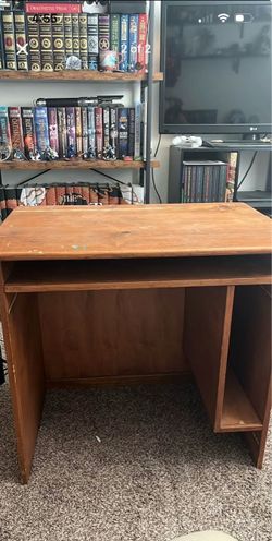 Small Wooden Computer Desk