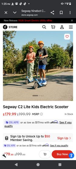 Segway c2 lite scooter