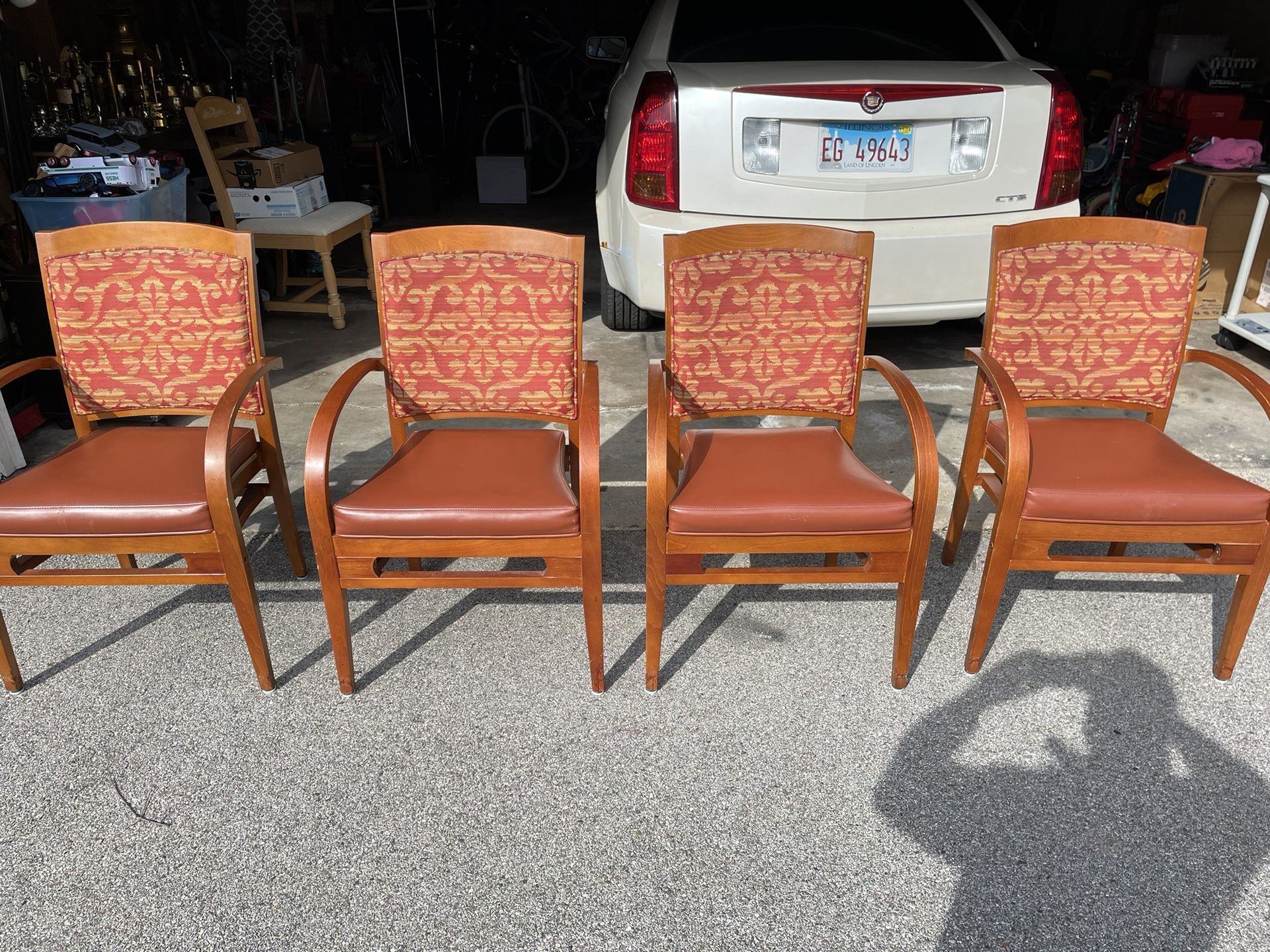 Retro Vintage Lounge Armchairs 