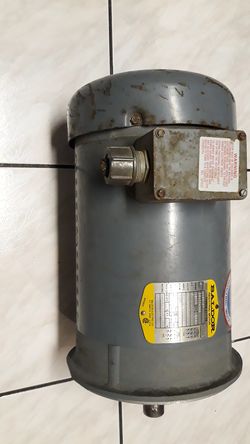 Baldor 3 phase used motor 5HP