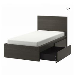 Twin Size bed With Mattress 